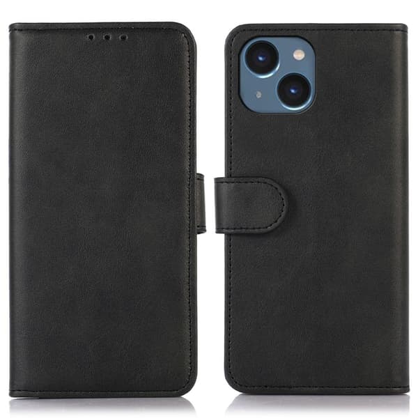 IPhone 15 Plus cover med magnetisk lås - Sort