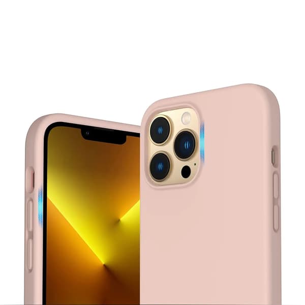 iPhone 13 Pro Silikonskal Rvelon - Sand Rosa