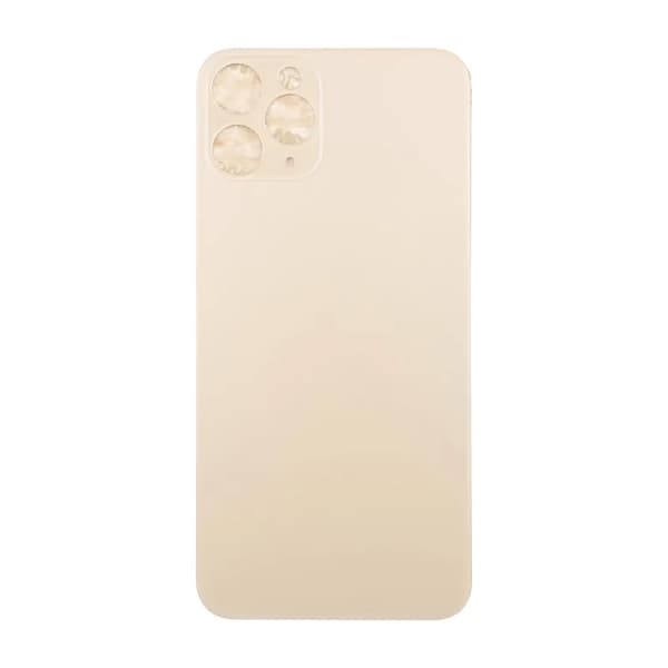 iPhone 11 Pro Bagglas med Klæbebånd - Guld