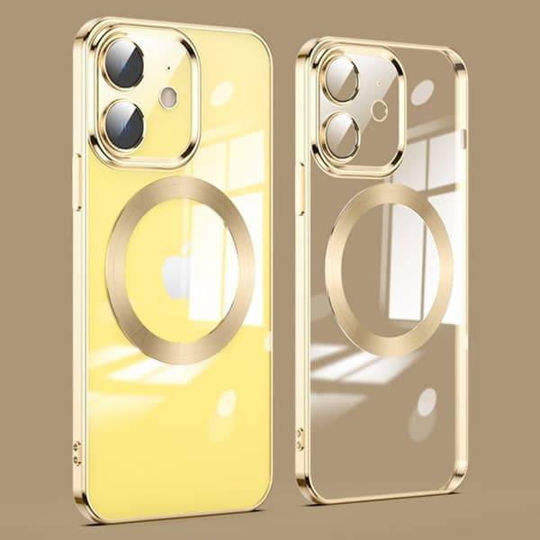 iPhone 11 Cover MagSafe Kompatibel - Guld