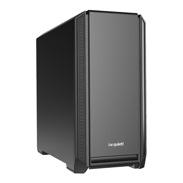 be quiet Silent Base 601 Mid Tower PC-kabinet Sort Ny stand