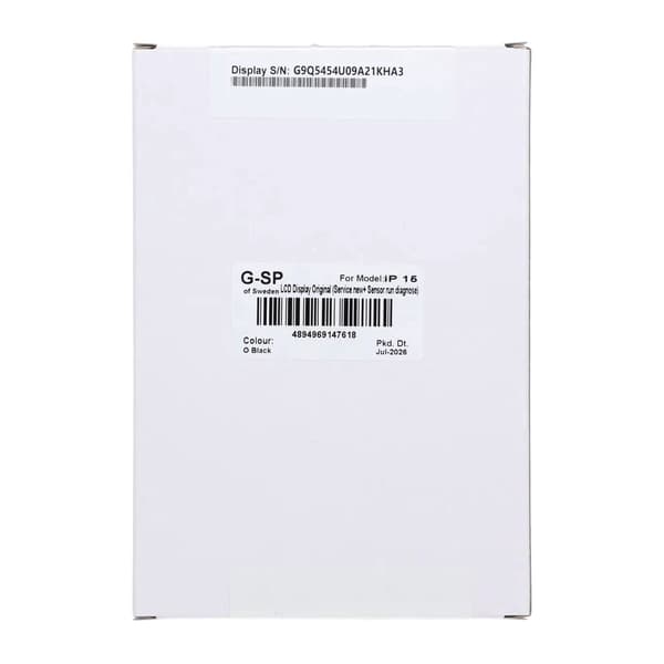 iPhone 15 LCD-skærm Original (Service ny+ Sensor kør diagnose)