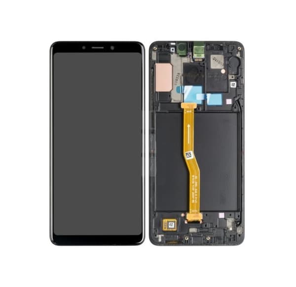Galaxy A9 2018 Skærm Sort
