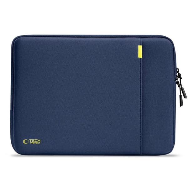 Tech-Protect Defender laptopfodral 15-16\" – Marinblå