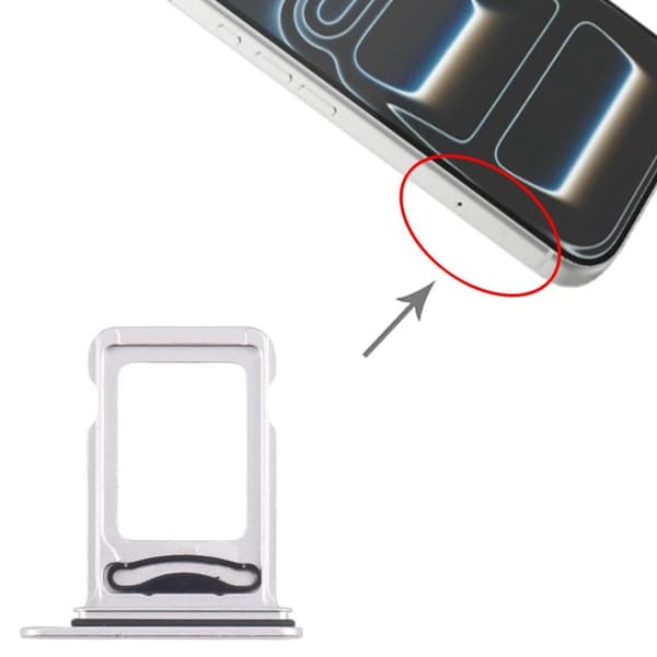 SIM-korttipidike Dual SIM iPhone 17 Prolle - Hopea