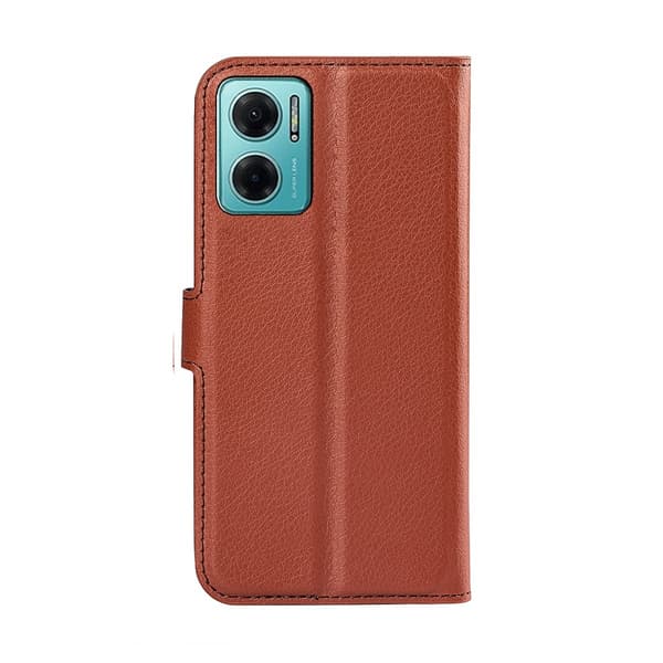Xiaomi Redmi 10 5G Plånboksfodral med Stativ - Brun