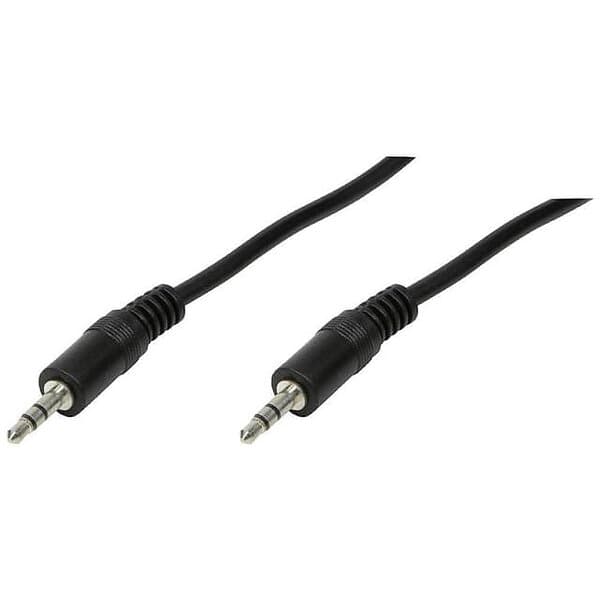 LogiLink Lydkabel 0.2m (20cm) - Sort - Original