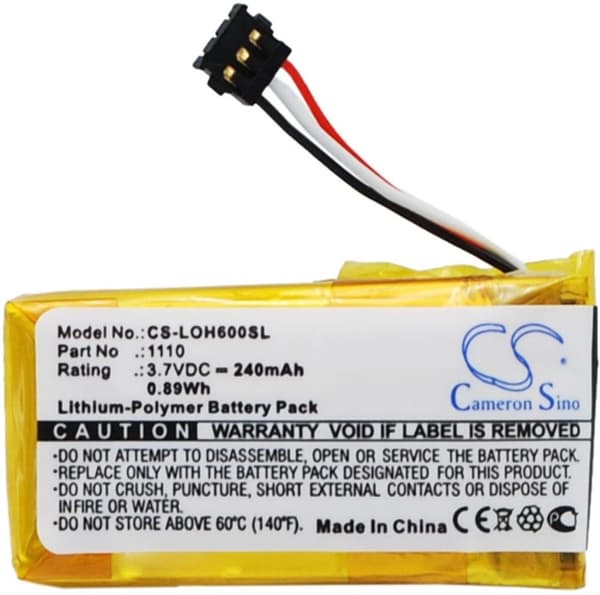 Batteri til Logitech H600 osv.
