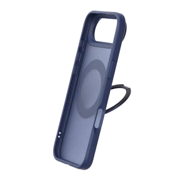 Mobilcover Roterende Magnetisk Stativ til iPhone Air - Blå