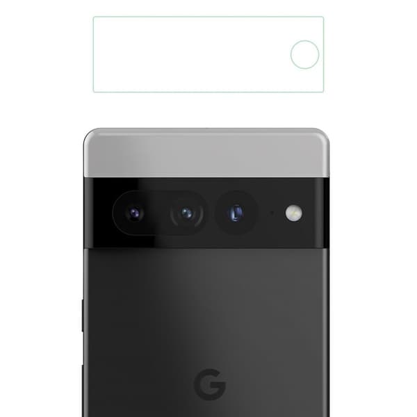 Google Pixel 7 Pro 5G linsskydd - Transparent