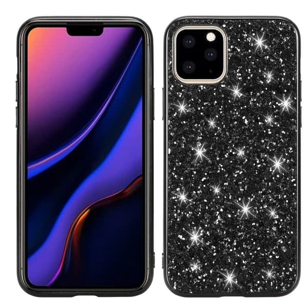 Kimalteleva iPhone 11 Pro -kotelo - Musta