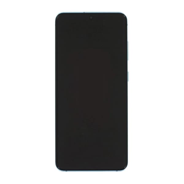 Samsung Galaxy S20 LCD-skærm med touch og frontpanel Cloud Blue