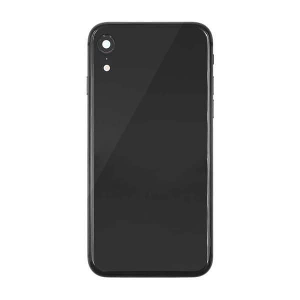 iPhone XR Bagcover med Fuld Ramme Premium - Sort