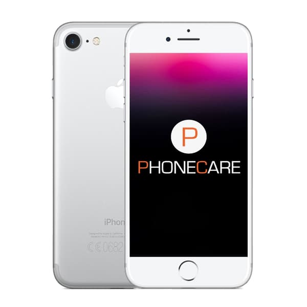 Brugt iPhone 7 128GB Sølv - Brugt stand C