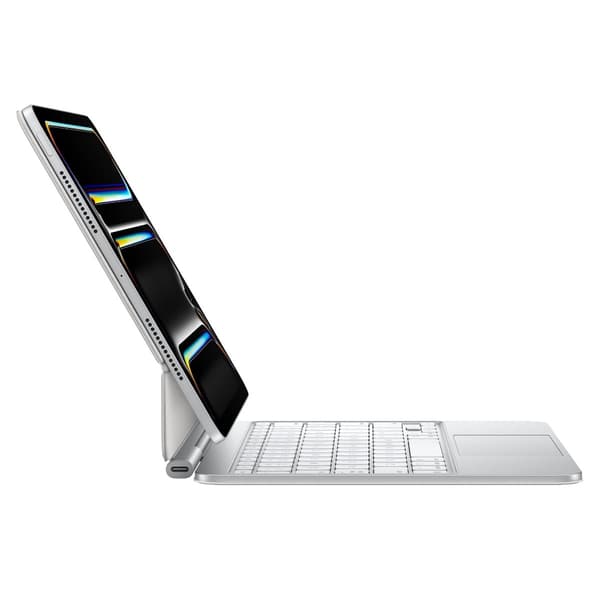 Apple Magic Keyboard til iPad Pro 11 tommer Hvid Norsk layout - Ny stand