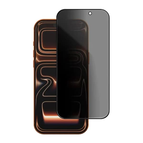 Screen Protector for iPhone 17 Pro – Full Cover Privacy Tempered Glass Rv packing no instlation frame