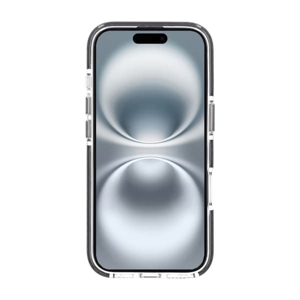 iPhone 16 Pro Mobilcover Magnet Dobbelt Beskyttelse - Sort