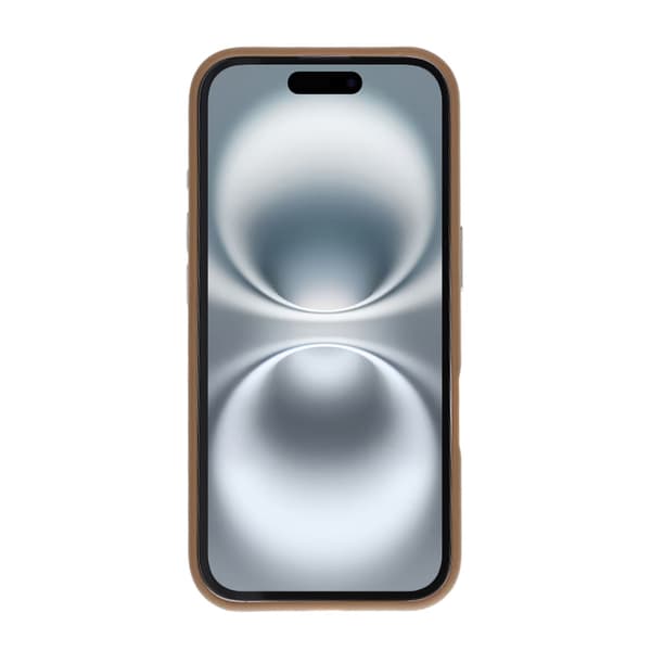 iPhone 16 Rvelon Cover Roterende Magnet Stativ - Bronze