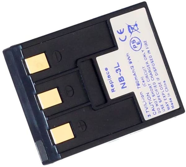 Batteri til NB-3L erstatningsbatteri