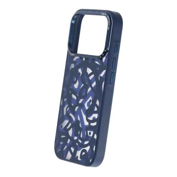 Graffiti Craft MagSafe Case For iPhone 17 Pro Max Blue