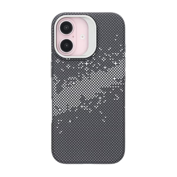 iPhone 16 Cover med Magsafe og foldbart stativ - Space Black