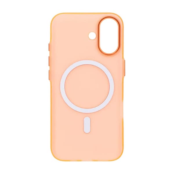 Mobilskal Stöttåligt med Kameraskydd för iPhone 17 - Orange