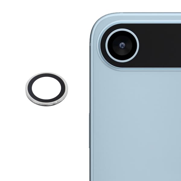 Hærdet glas kameraprotector til iPhone 17 Air - Gennemsigtig