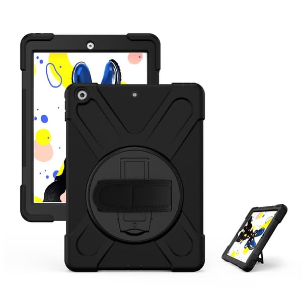iPad 10.2\" 2021/2020/2019 Silikone Cover - Sort