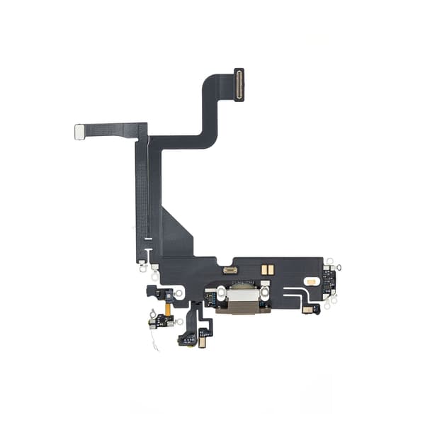 iPhone 13 Pro latausliittimen joustokaapeli - kulta
