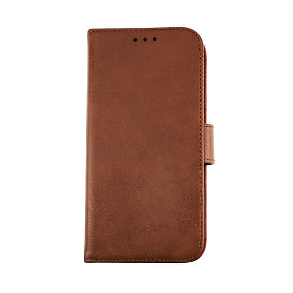 iPhone 11 Plånboksfodral Läder Rvelon - Brun