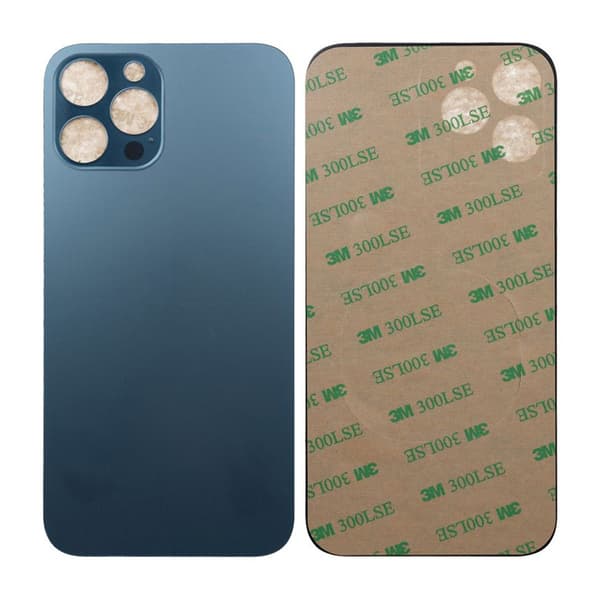 iPhone 12 Pro Max Back Cover OEM Blue-Big Camera Hole Size