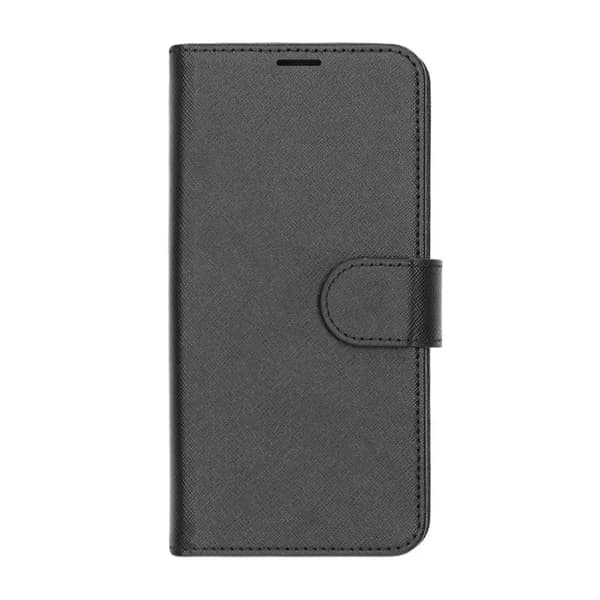 Flip Stand Læderpung Etui Til Samsung S25 Plus Sort