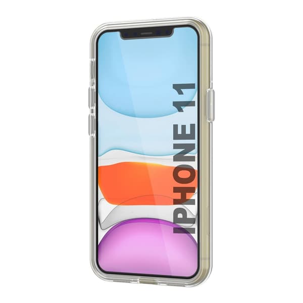 iPhone 11 Mobilskal med Korthållare TPU Rvelon  - Transparent
