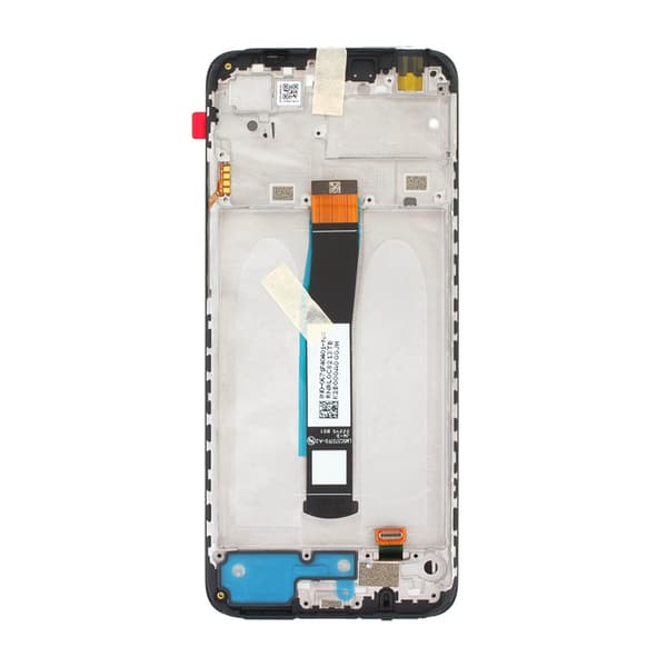 Xiaomi Redmi 10C Skærm med LCD-display Original - Sort