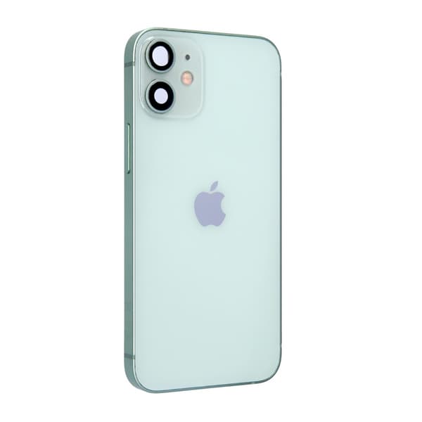 iPhone 12 Mini Baksida med Komplett Ram - Grön