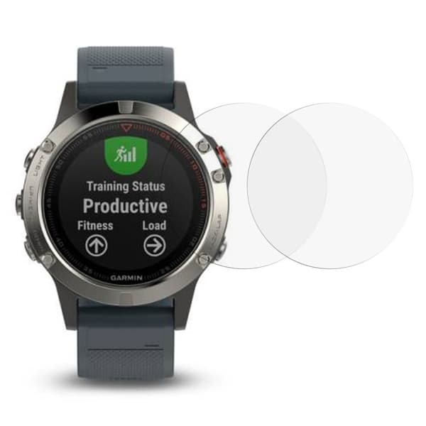 Garmin Fenix 5/5 Plus/5X/5X Plus Skärmskydd 2-pack - Transparent