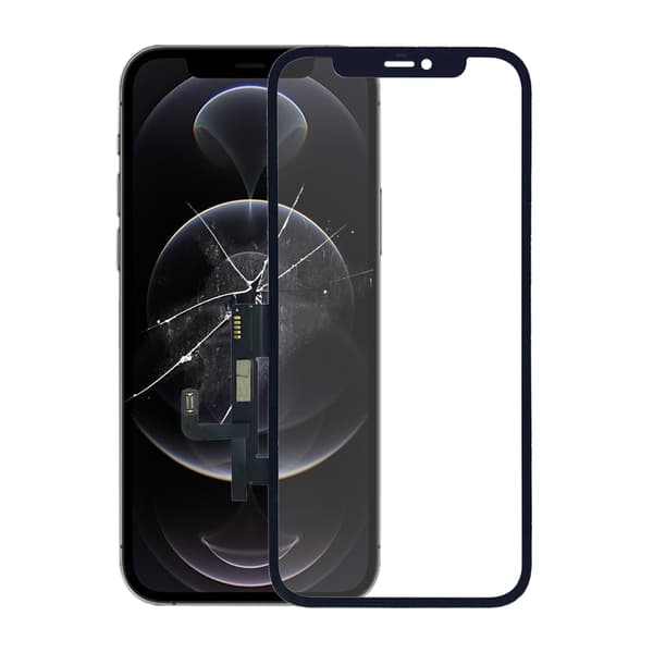 iPhone 12 ja 12 Pro lasinäyttö digitointilaitteella ja OCA:lla