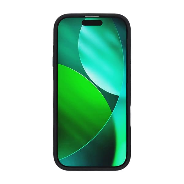 Metal Eagle Eye Flydende Magnetisk Silikone Cover iPhone 17 Pro Max Sort