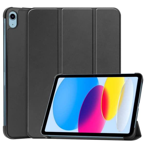 iPad 10.9\" 2022 / iPad 11\" 2025 tri-fold Cover - Sort
