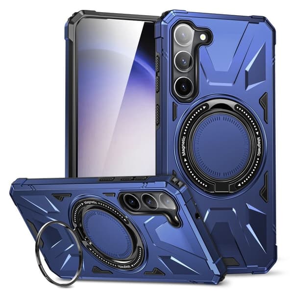 Samsung Galaxy S24 Plus Magnetisk Cover - Blå