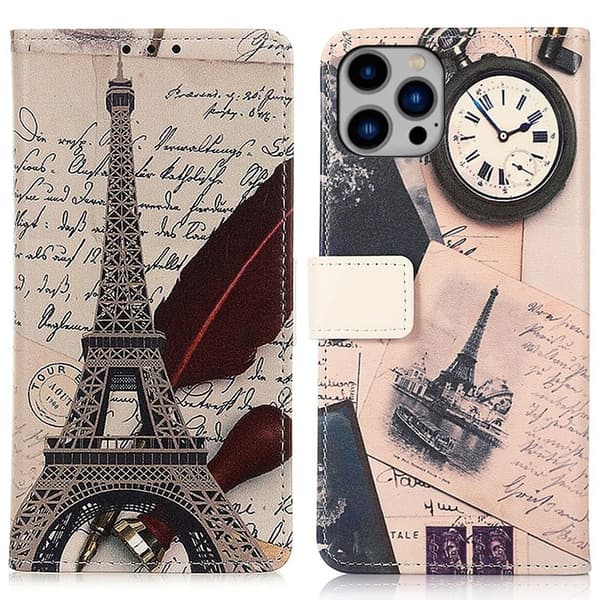 IPhone 15 Pro Max cover med print - Eiffeltårnet
