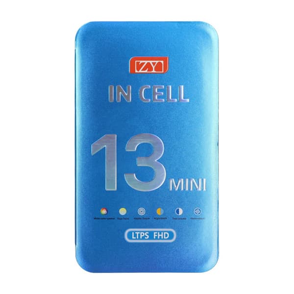 iPhone 13 Mini ZY In-Cell FHD LCD-skærm Sort