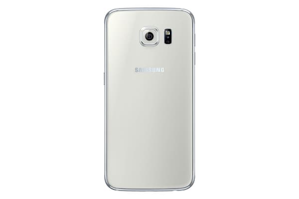 Galaxy S6 Edge Bagcover Hvid