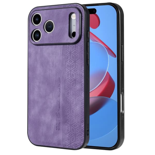 Fodral i PU-läder iPhone 18 Pro Max, iPhone 17 Pro Max - Lila