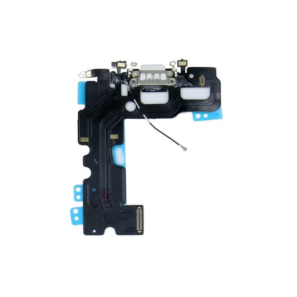 iPhone 7 Opladningsstik Flexkabel - Hvid OEM