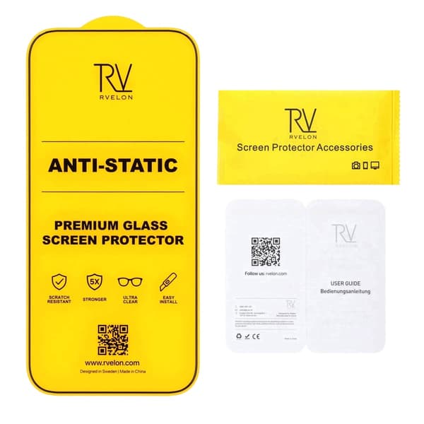 Rvelon-näytönsuoja iPhone Airille - 2.5D-karkaistu lasi