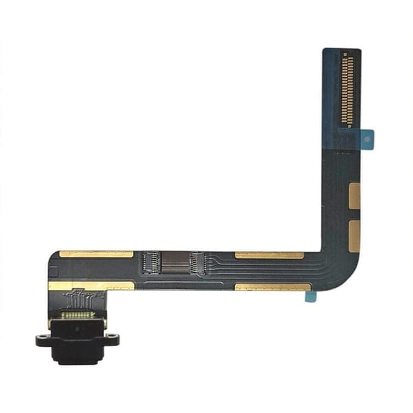 iPad 9 2021 Laddkontakt Flexkabel - Svart