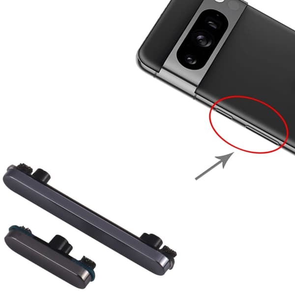 Google Pixel 8 Sideknap