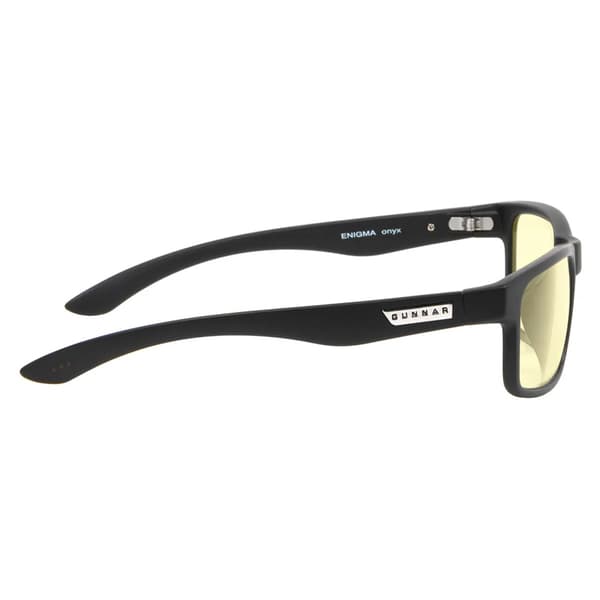 GUNNAR Enigma Computer Glasses Onyx with Amber Lenses - New Condition