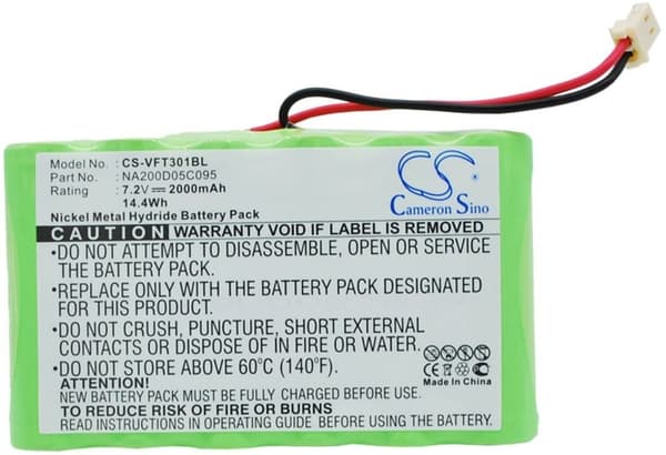 Batteri til Verifone Nurit 3010 etc.